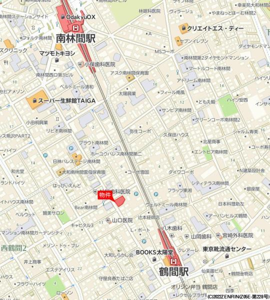 プレシス南林間グラーレの地図