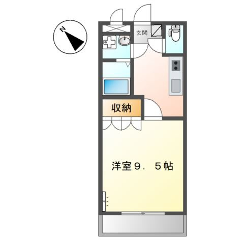 モール大喜の間取り