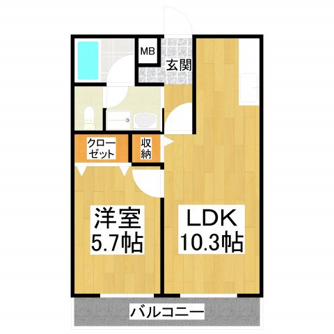 【間取り】 | カンターレ鶯谷Ⅱ番館