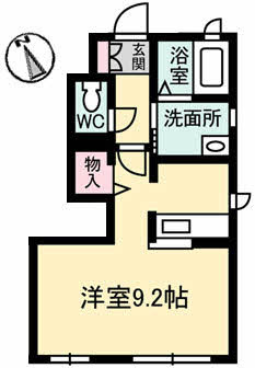 シャーメゾン太田上町の間取り