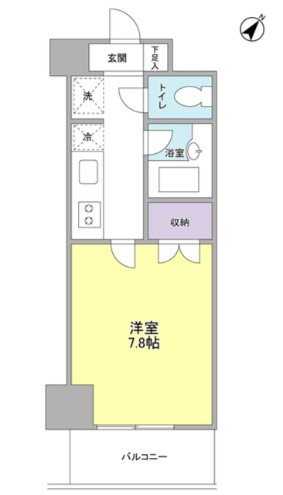 サンフラワー第6の間取り