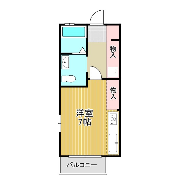グランシャリオ(西中山町)の間取り