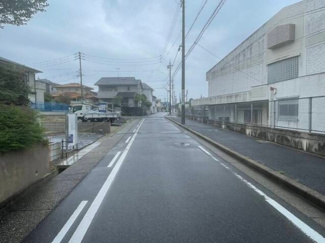 【前面道路含む現地写真】 | 名古屋市名東区勢子坊3丁目901-5【仲介手数料無料】新築一戸建て　C号棟