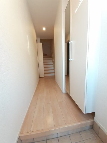 シャンティの玄関|シンプルで使いやすい玄関です