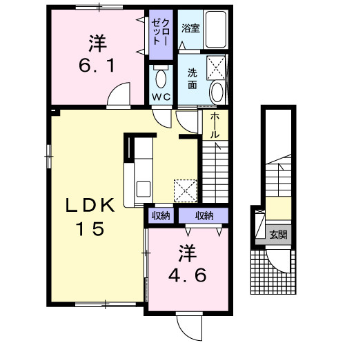 セリシールⅠの間取り