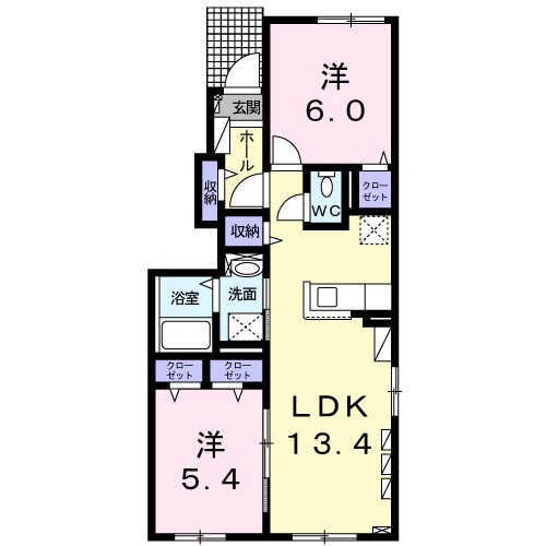 ランパスキャットの間取り