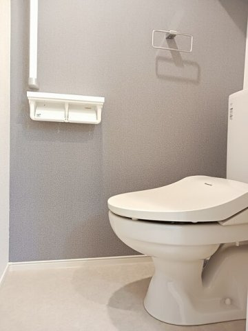 ヴィラＫ　Ⅵのトイレ|シンプルで使いやすいトイレです
