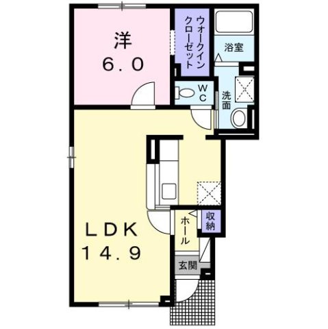 カーサ・クレールの間取り