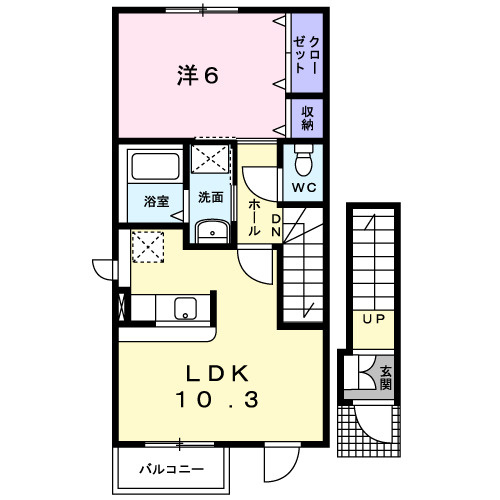 シェーンフェルトの間取り