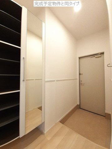 アルドール苫小牧の玄関|きれいな玄関です