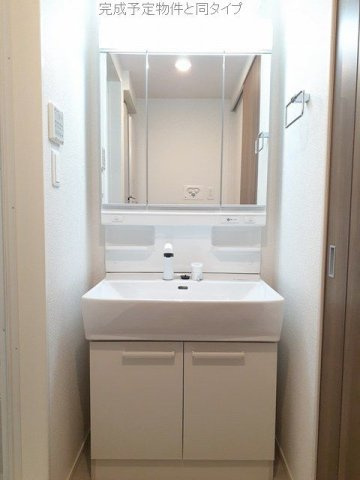 アルドール苫小牧の洗面所|忙しい朝には欠かせない洗面所です