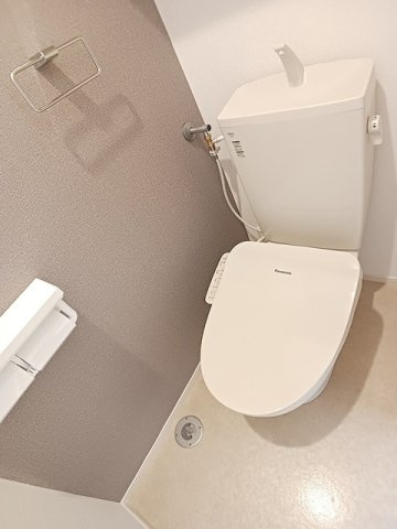 ヴィラＫ　Ⅶのトイレ|トイレもきれいです