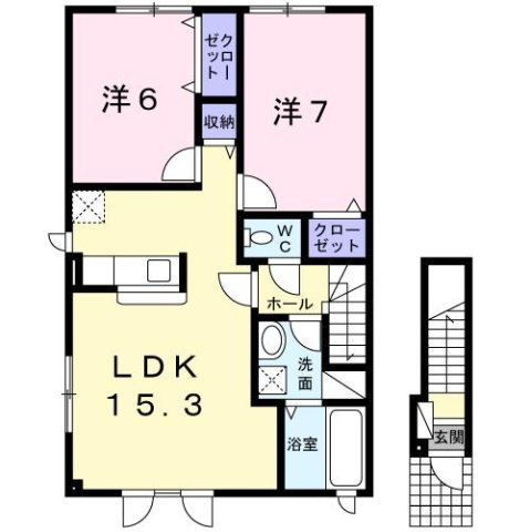 サンフィットの間取り