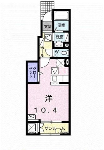 リジョイス　にわせの間取り