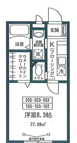 ウェルコートの間取り