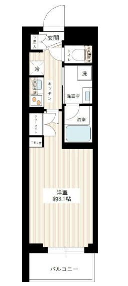 ジュイールパルフェ西新井の間取り