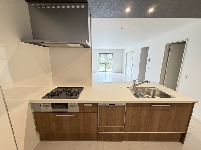 玉手　新築一戸建てのキッチン