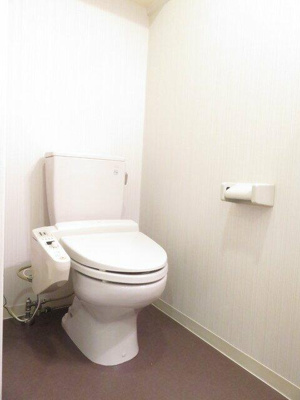 【トイレ】 | ガラ・ステージ目黒不動前 | 落ち着いた色調のトイレです
