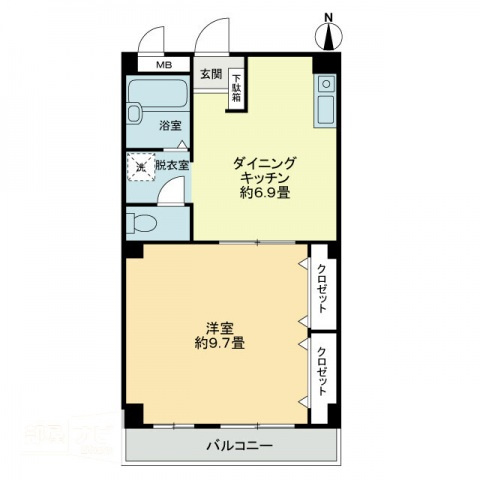 フィネス秋桜の間取り|間取図