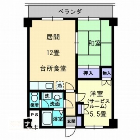 ロゼ三条の間取り|間取図