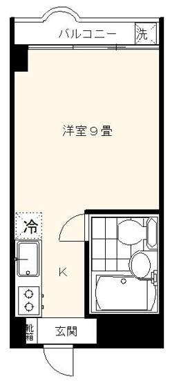 【間取り】 | セブンスターマンション第２大森