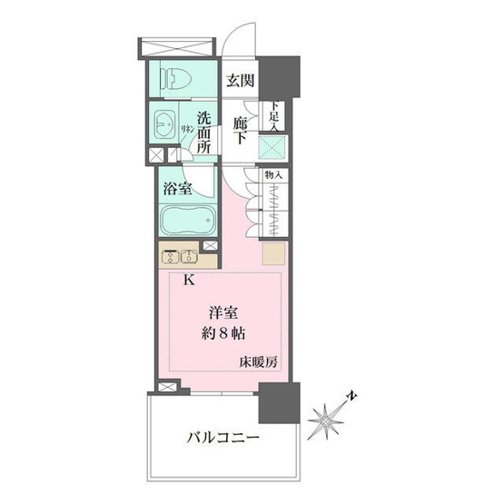 【間取り】 | ザ・パークハウスアーバンス東五反田