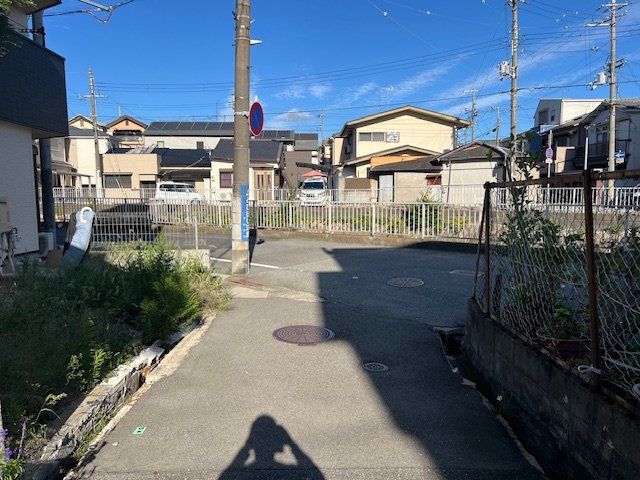 神戸市長田区西山町三丁目の前面道路含む現地写真