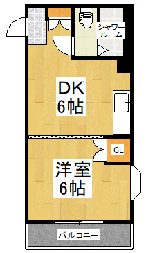 レジデンス三上の間取り