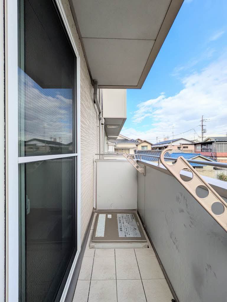 シャーメゾン東本町のバルコニー