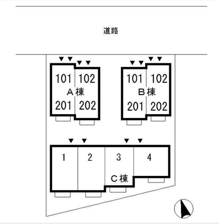 プルミエ葛西の区画図
