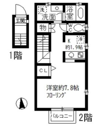 プルミエ葛西の間取り