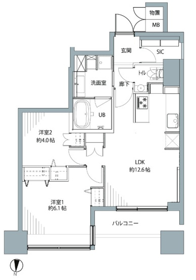 【間取り】 | Brilliaタワー東京