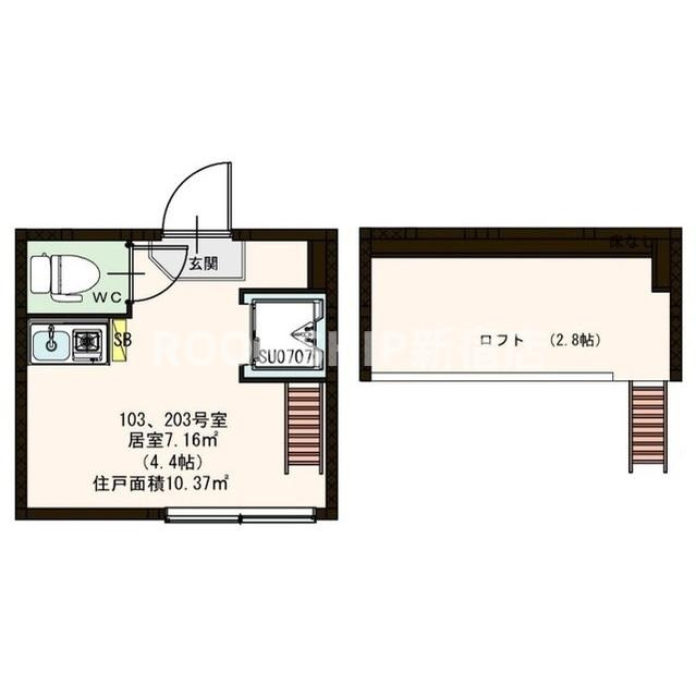 GLANZ大塚の間取り