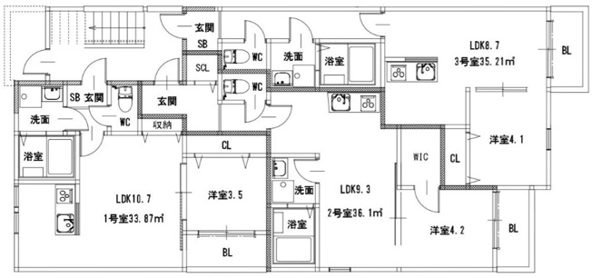 【間取り】 | IL GRANDE雑餉隈　★プライスホームなら仲介手数料が割引価格です！★
