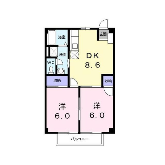 【間取り】 | 第二もりひさハイツ