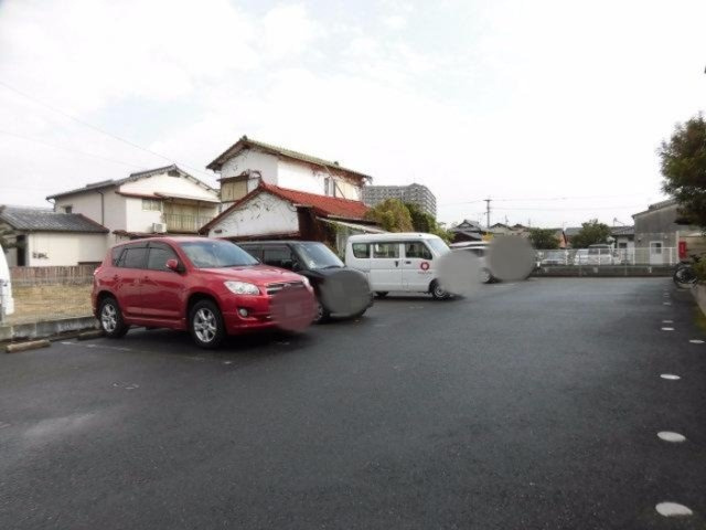 ベルコートⅡの駐車場|駐車場完備です
