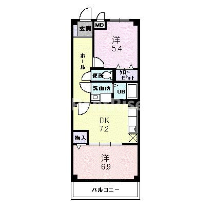 セレッソ　ベージョの間取り|間取図