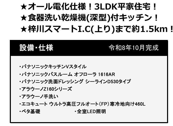 安曇野市豊科高家　新築戸建のその他|暮らしやすさのこだわりが満載！この物件だけの魅力をチェック。