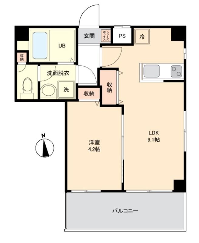 アルカンシエル稲毛の間取り
