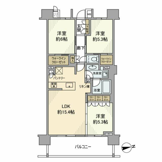 【間取り】 | Ｂｒｉｌｌｉａ品川南大井