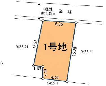 茅ヶ崎市東海岸南２丁目　売地の土地図