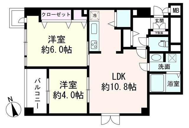 グランドメゾン田町の間取り