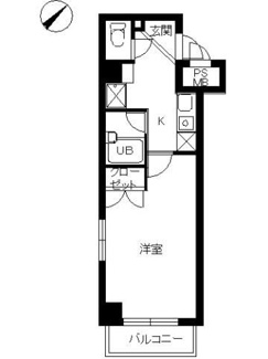 【間取り】 | スカイコート日本橋人形町
