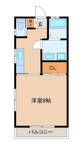 【間取り】 | ヴィレッジ大森A棟