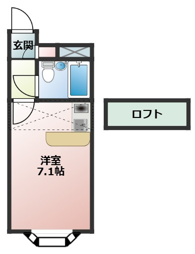 ベルピア常盤平11-2の間取り
