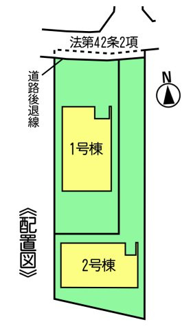 リーブルファイン新舞子第3　2号棟の区画図|○●区画図●○