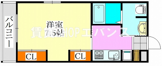 【間取り】 | リブリ・フェリーチェ藤崎