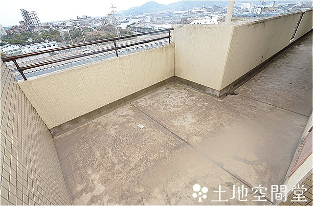 クレベール皇后崎のバルコニー