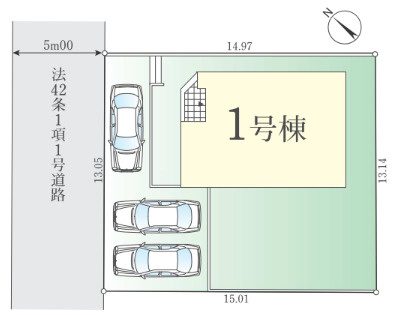 【区画図】 | ご家族様のプライベート空間が確保できる素敵な間取りです。また敷地ゆったりですので、おうち時間を楽しむのにもぴったりですね♪