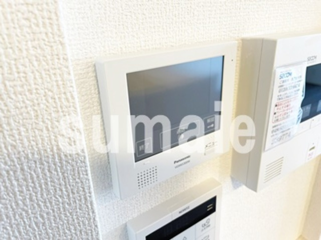 カーサマロンのセキュリティ|モニター付きインターホンです。